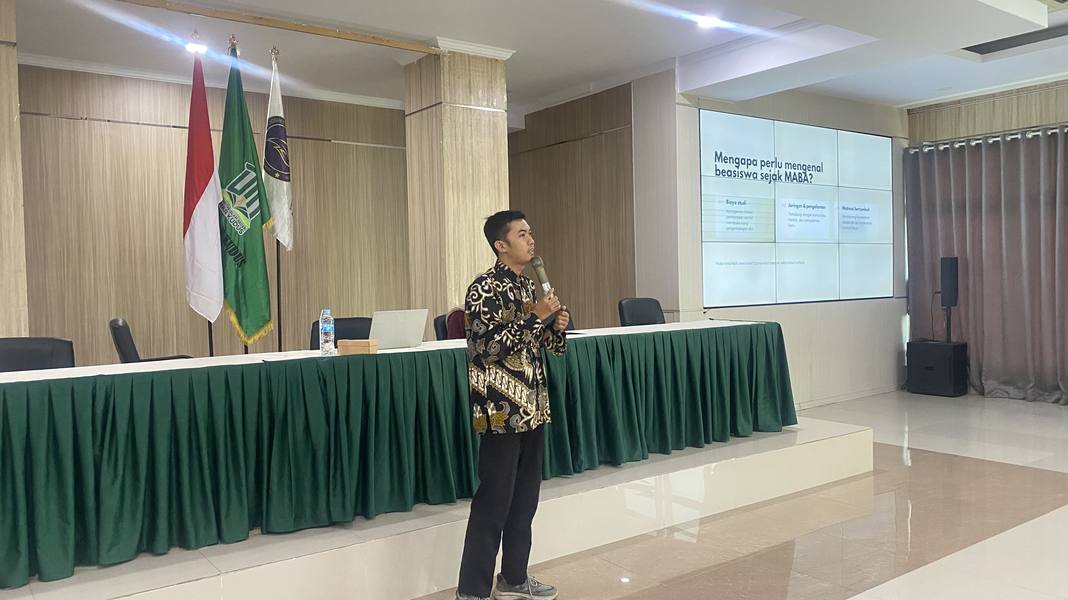 Berbagi Cerita dan Peluang Beasiswa Bersama MZW UIN Sunan Kudus